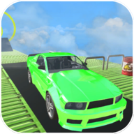 3D Car Mega Ramp Stunt 2021