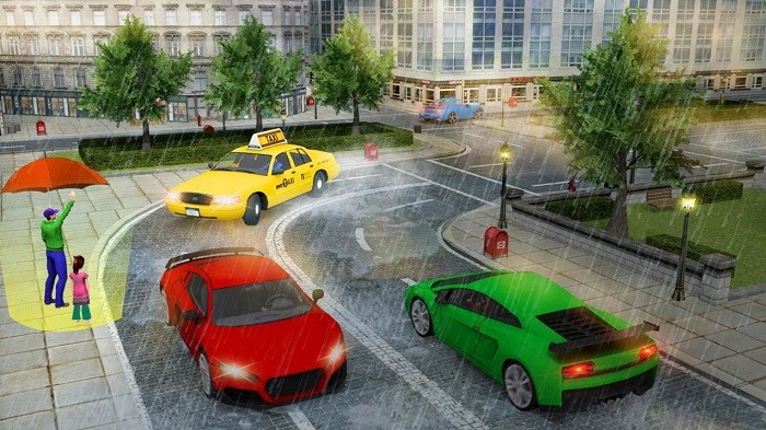 TAXI car GAME截图1