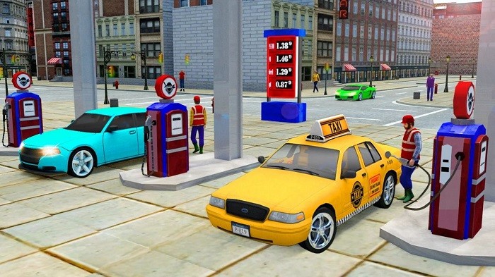 TAXI car GAME截图4