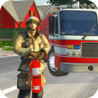 Virtual City Rescue Fire Engine