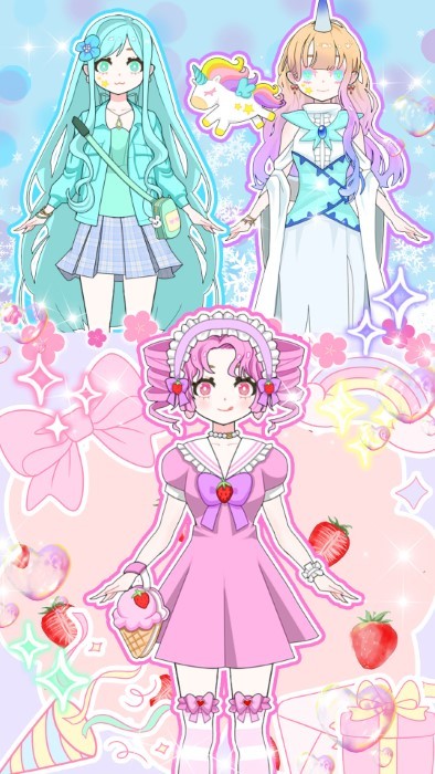 闪耀少女暖暖装扮截图1