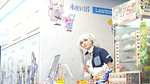 永恒之塔X罗森 联动主题店一日店长现场打卡 点燃玩家线下热情！[图2]