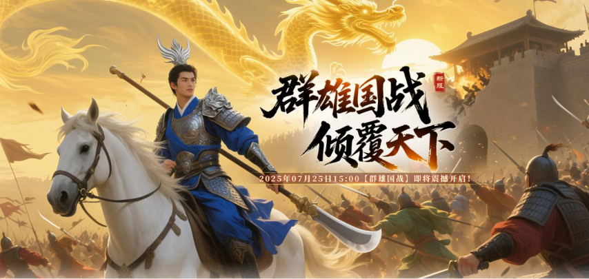 原汁原味畅快PK《战神传奇》7月25日新服等你解锁大杀技！[图1]