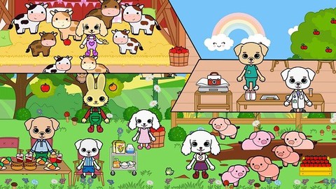 托卡迷你小镇农场截图2