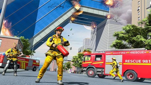 消防员救援英雄截图3