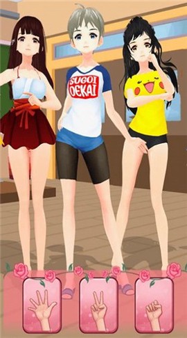 纸片人猜拳截图1