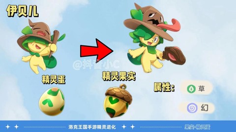 洛克王国精灵王怎么进化