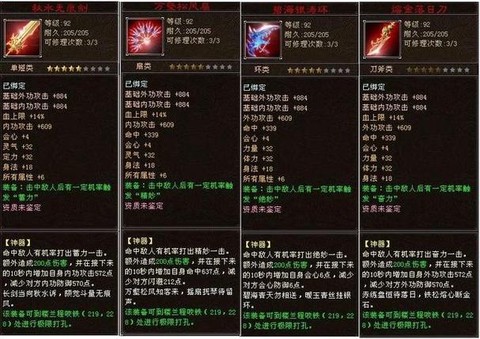 天龙八部怎么洗神器属性[图1]
