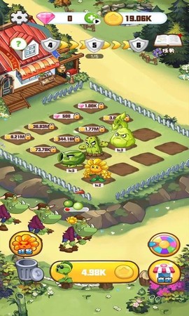 植物大战怪兽无尽版截图1