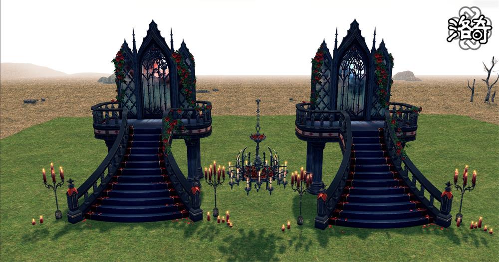 《洛奇》吸血鬼的盛宴 绯色夜韵服饰[图12]