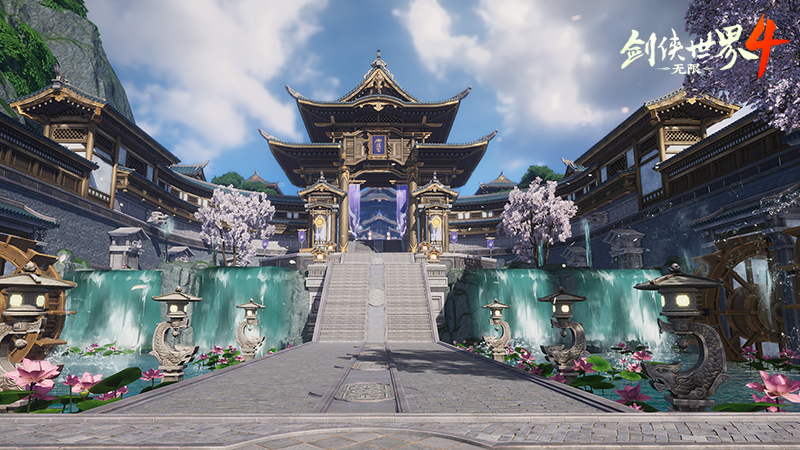 堪比5A景区！西山居《剑侠世界4:无限》唯美国风江湖盛宴[图6]