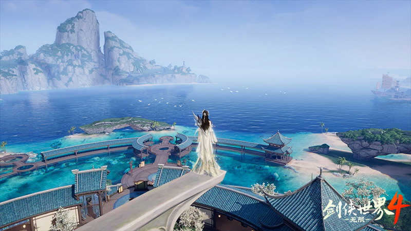 无缝大江湖！《剑侠世界4:无限》水陆空三大轻功逍遥游[图1]