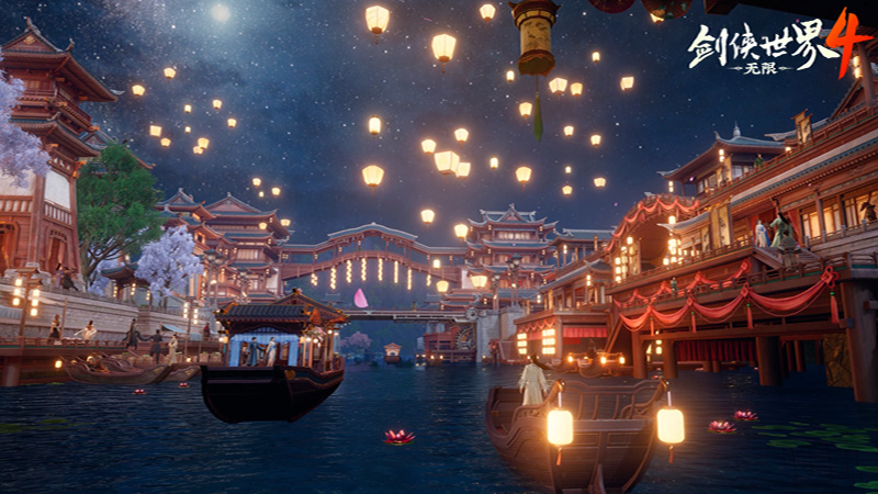 无缝大江湖！《剑侠世界4:无限》水陆空三大轻功逍遥游[图2]