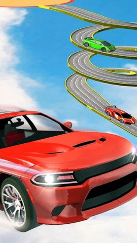 超级斜坡汽车跳跃截图3