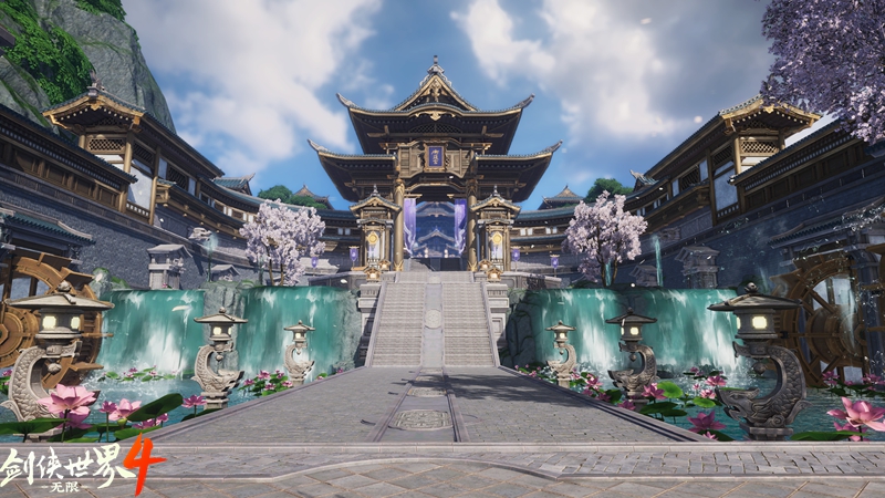 无缝江湖世界！西山居新游《剑侠世界4:无限》今日首测开启[图9]