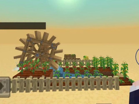 我的世界菜地怎么做